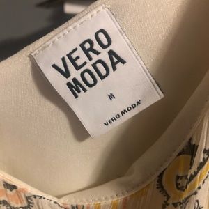 Yellow paisley Vero Moda dress